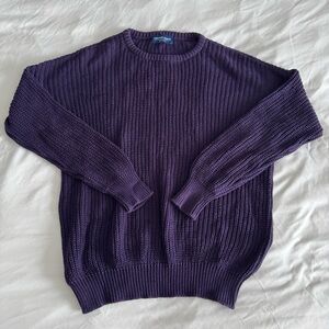 American Apparel Large Purple Sweater